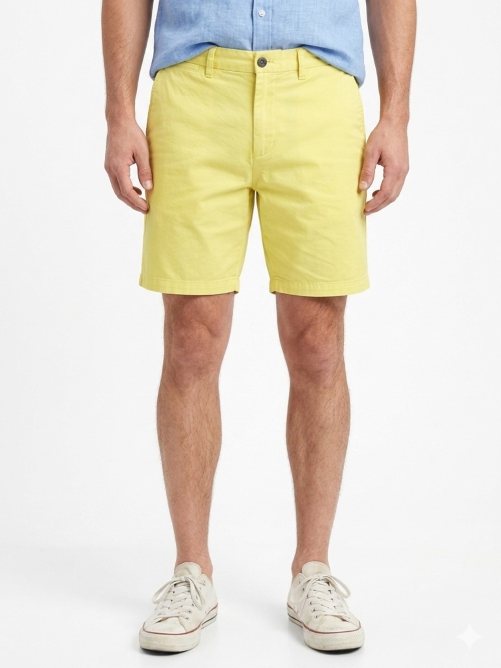 Tommy Hilfiger Yellow Chino Shorts Men’s Size 42 Casual Summer